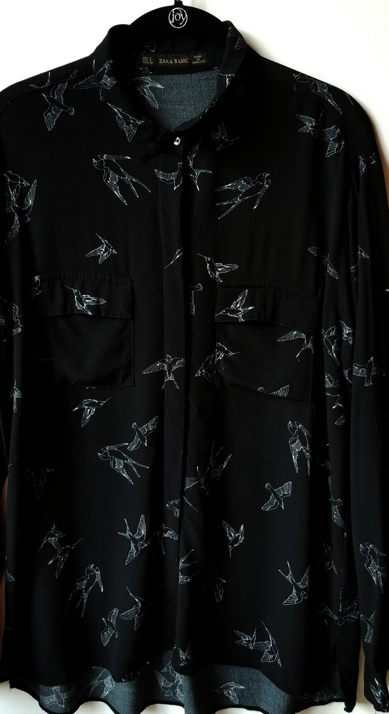 Zara Basic black shirt